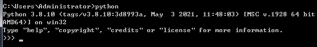 python环境变量设置好后运行效果